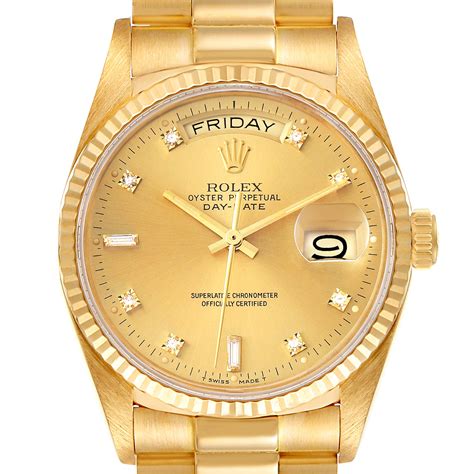 rolex day date president occasion|rolex day date watch price.